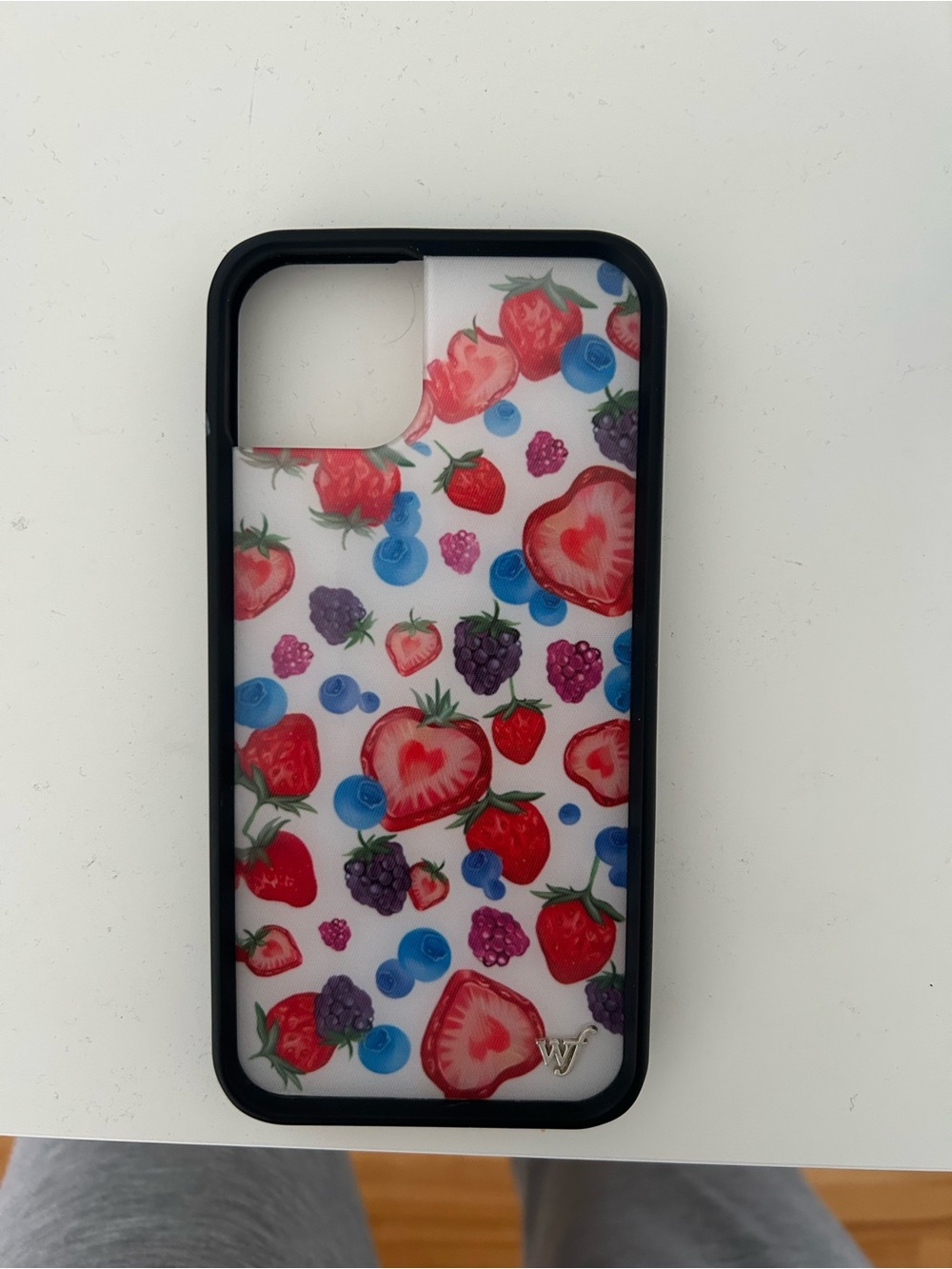 Wild Flower berry phone case